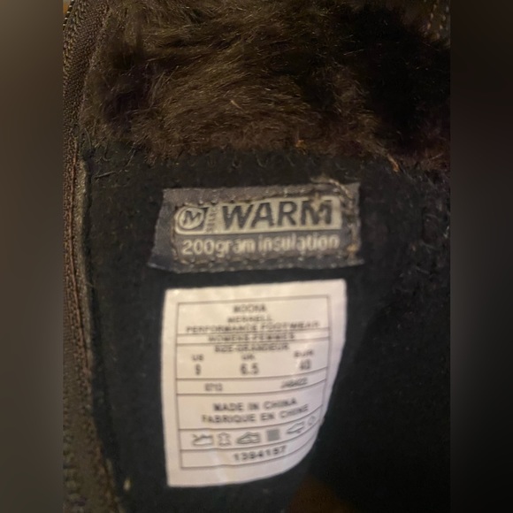 (NWT) MERRELL POLAR FUR CUFF & TOP LINED 200 gr INSUL S 9 (BRAND NEW WITH TAGS) - Picture 14 of 14